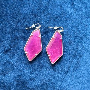 KENDRA SCOTT EMILIA DROP EARRINGS - AZALEA **STUNNING**